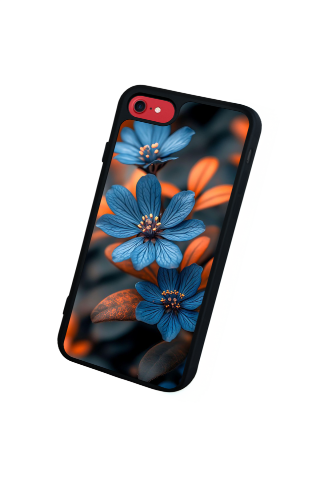 iPhone 7 Uyumlu Cicek Tasarımlı Glossy Premium Kılıf