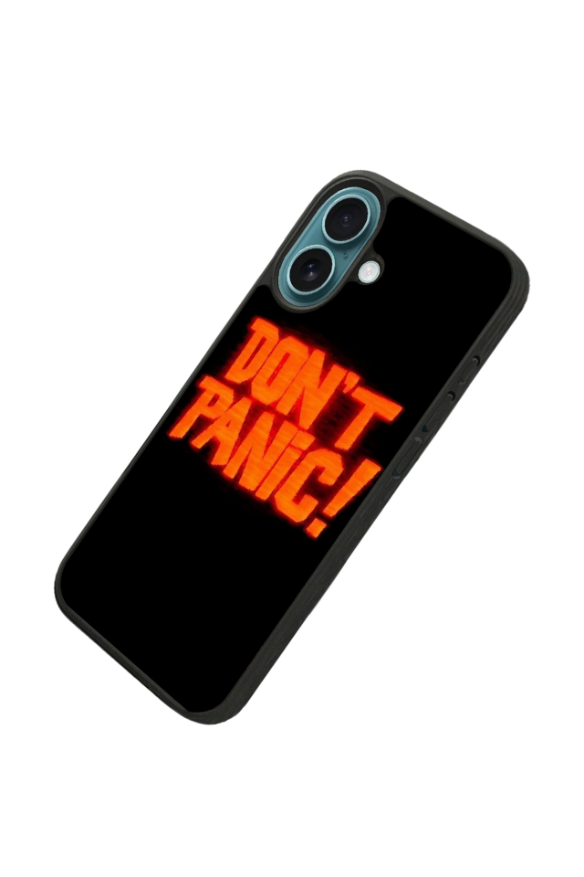 iPhone 16 Plus Uyumlu Dont Stop Tasarımlı Glossy Premium Kılıf