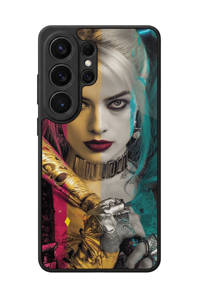 Samsung Galaxy S26 Ultra Uyumlu HarleyQueen Tasarımlı Glossy Premium Kılıf