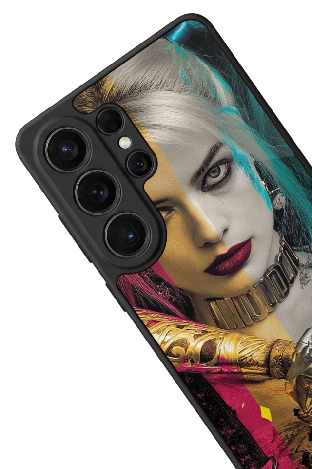 Samsung Galaxy S26 Ultra Uyumlu HarleyQueen Tasarımlı Glossy Premium Kılıf