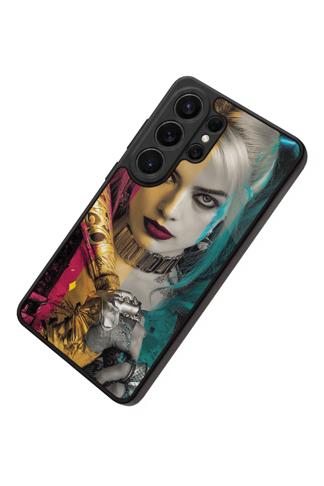 Samsung Galaxy S26 Ultra Uyumlu HarleyQueen Tasarımlı Glossy Premium Kılıf