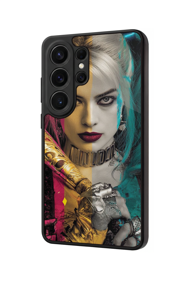 Samsung Galaxy S26 Ultra Uyumlu HarleyQueen Tasarımlı Glossy Premium Kılıf