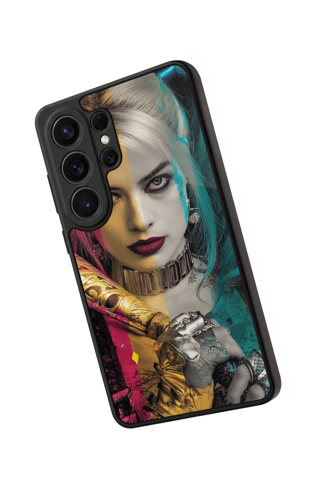 Samsung Galaxy S26 Ultra Uyumlu HarleyQueen Tasarımlı Glossy Premium Kılıf