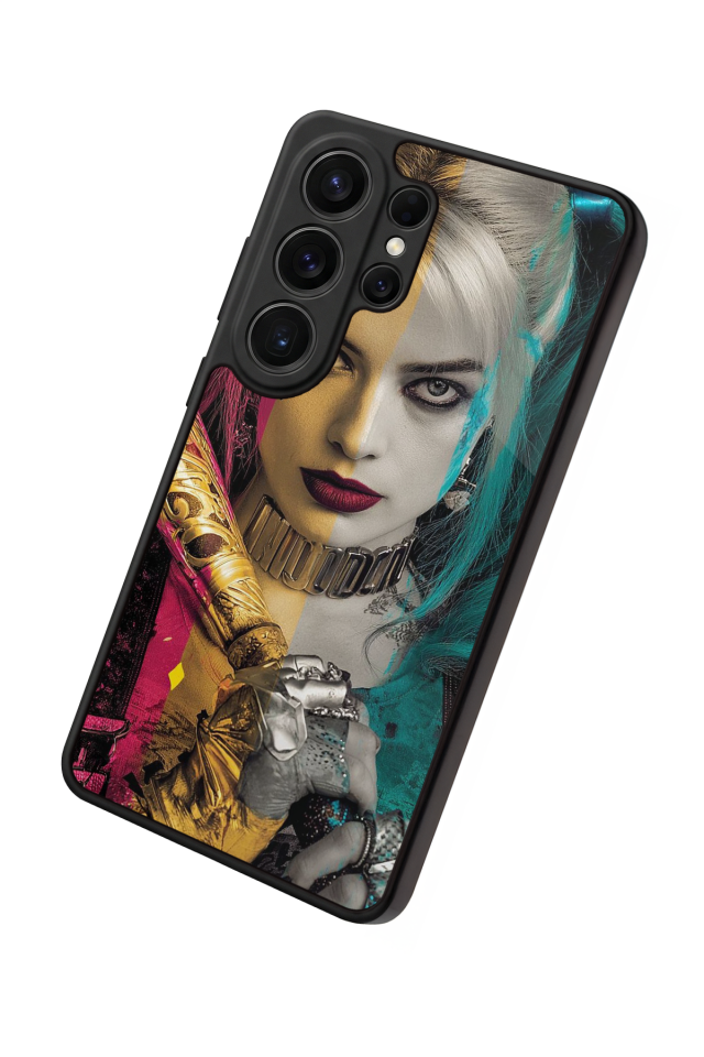 Samsung Galaxy S26 Ultra Uyumlu HarleyQueen Tasarımlı Glossy Premium Kılıf