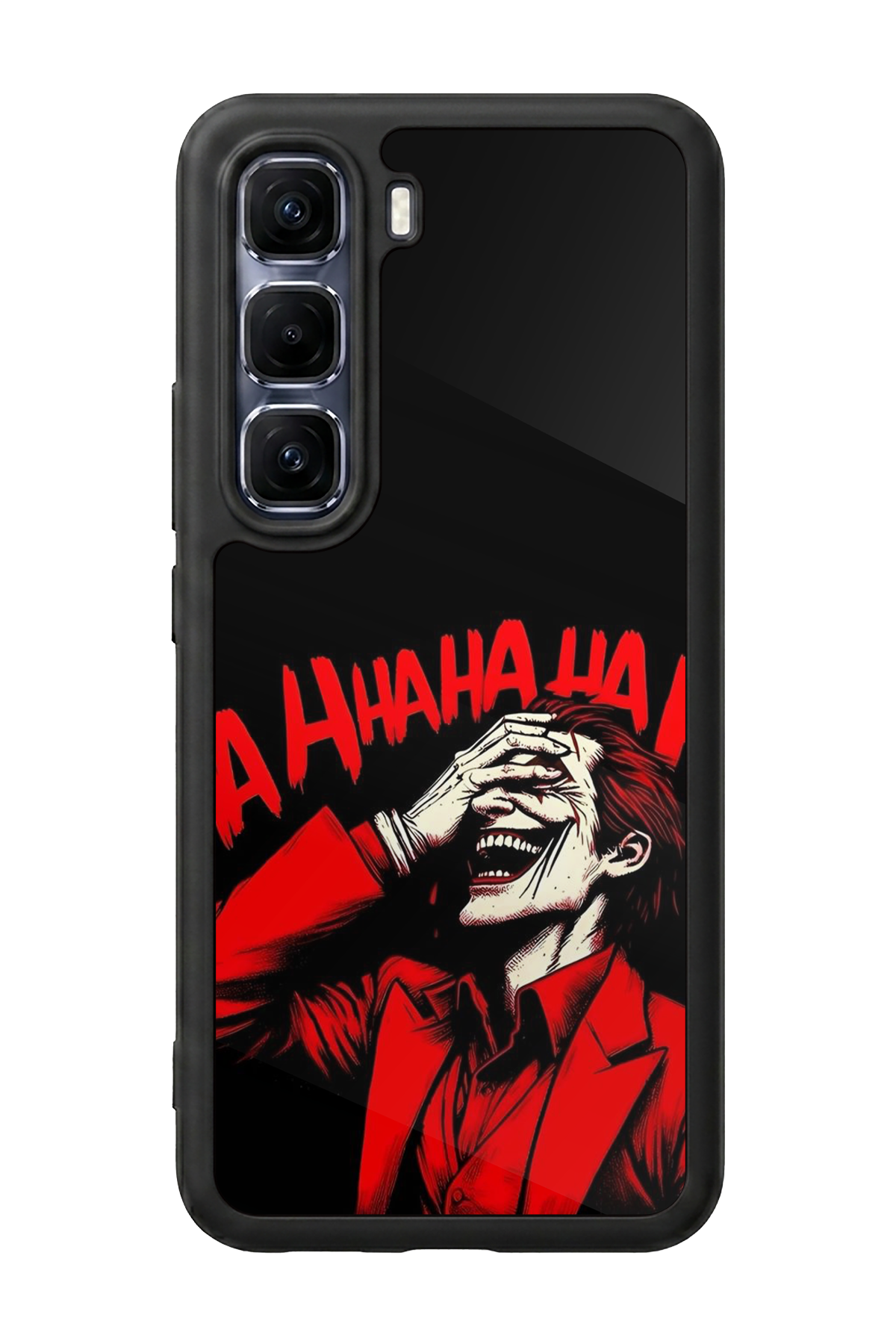 Infinix Hot 60 Pro Plus Uyumlu Joker Tasarımlı Glossy Premium Kılıf