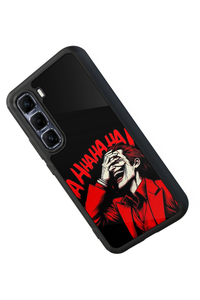 Infinix Hot 60 Pro Plus Uyumlu Joker Tasarımlı Glossy Premium Kılıf