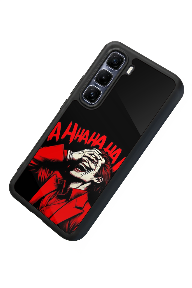 Infinix Hot 60 Pro Plus Uyumlu Joker Tasarımlı Glossy Premium Kılıf