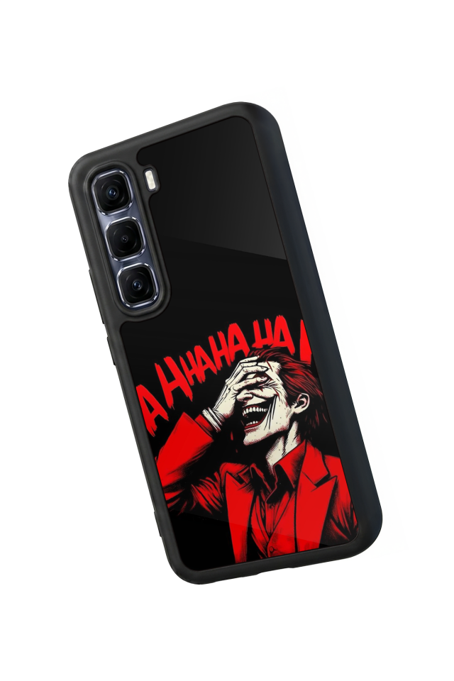 Infinix Hot 60 Pro Plus Uyumlu Joker Tasarımlı Glossy Premium Kılıf