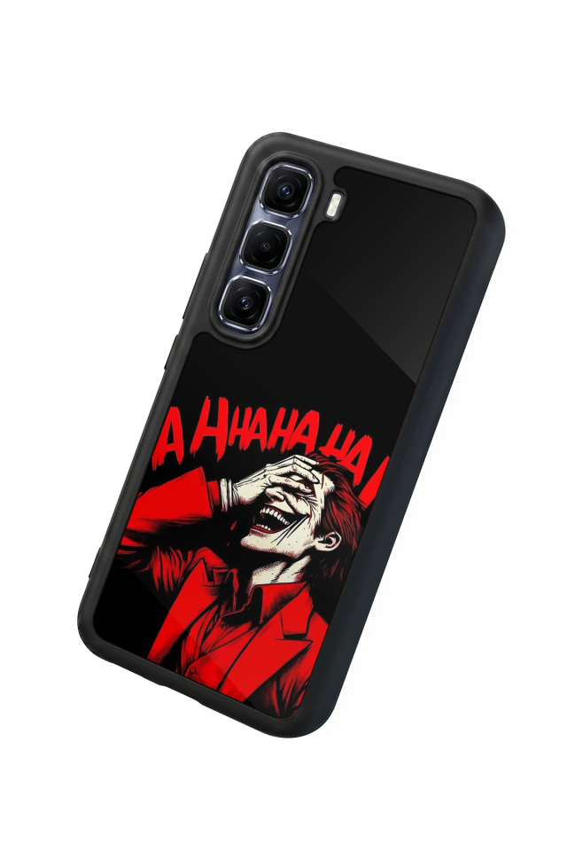 Infinix Hot 60 Pro Plus Uyumlu Joker Tasarımlı Glossy Premium Kılıf