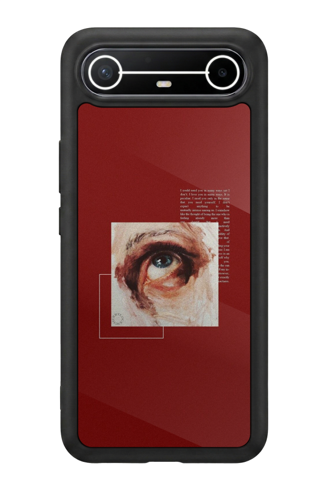 Tecno Spark Slim 5G Uyumlu Kirmizi Tasarımlı Glossy Premium Kılıf