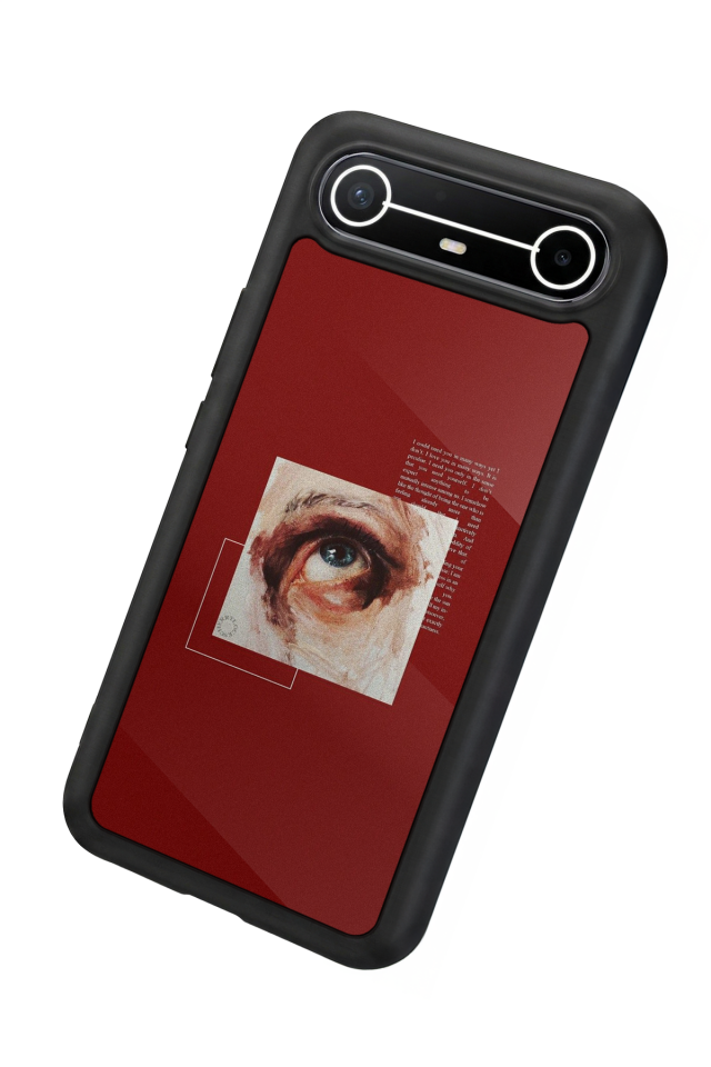Tecno Spark Slim 5G Uyumlu Kirmizi Tasarımlı Glossy Premium Kılıf