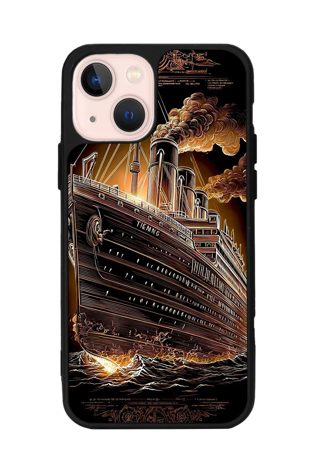 iPhone 15 Uyumlu Korsan Tasarımlı Glossy Premium Kılıf
