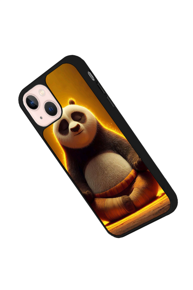 iPhone 15 Plus Uyumlu Kung Fu Panda Tasarımlı Glossy Premium Kılıf