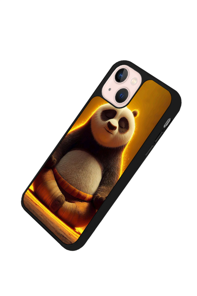 iPhone 15 Plus Uyumlu Kung Fu Panda Tasarımlı Glossy Premium Kılıf