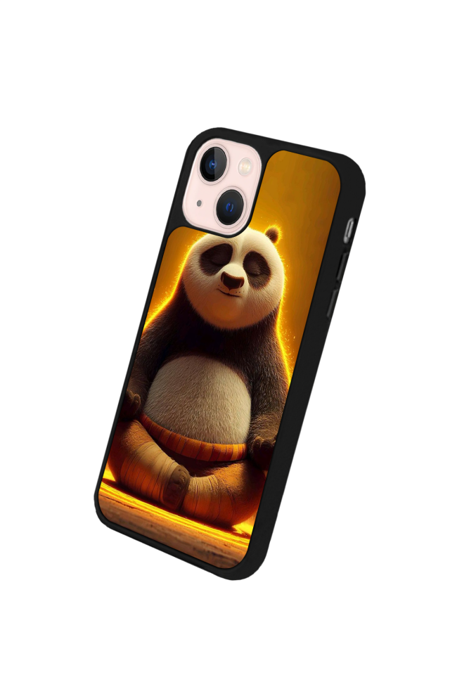 iPhone 15 Plus Uyumlu Kung Fu Panda Tasarımlı Glossy Premium Kılıf
