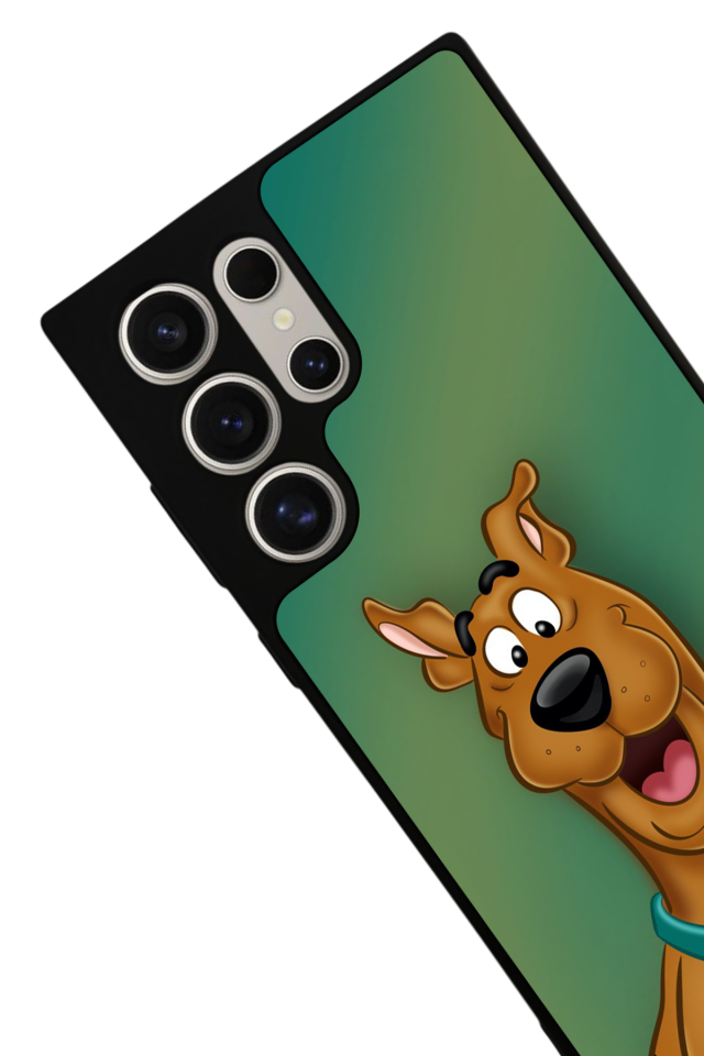 Samsung Galaxy S22 Ultra Uyumlu Scooby Doo Tasarımlı Glossy Premium Kılıf