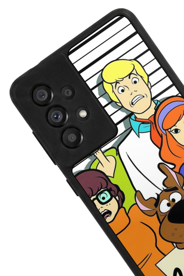 Samsung Galaxy A73 Uyumlu Scooby Doo Tasarımlı Glossy Premium Kılıf