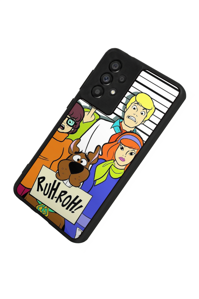 Samsung Galaxy A73 Uyumlu Scooby Doo Tasarımlı Glossy Premium Kılıf