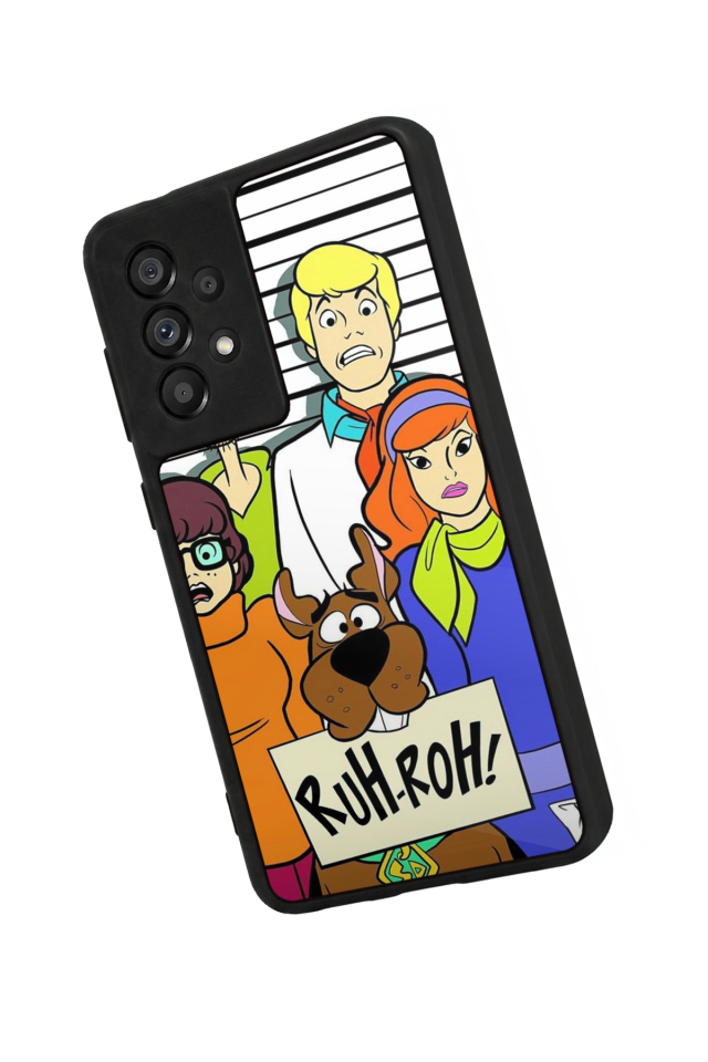 Samsung Galaxy A73 Uyumlu Scooby Doo Tasarımlı Glossy Premium Kılıf
