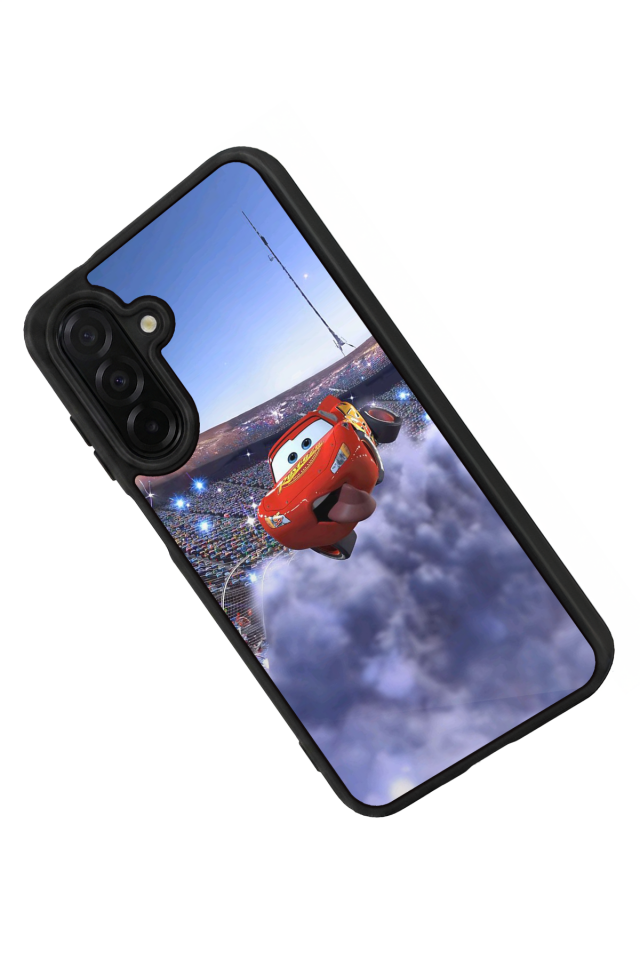 Samsung Galaxy A36 Uyumlu Şimsek McQueen Tasarımlı Glossy Premium Kılıf