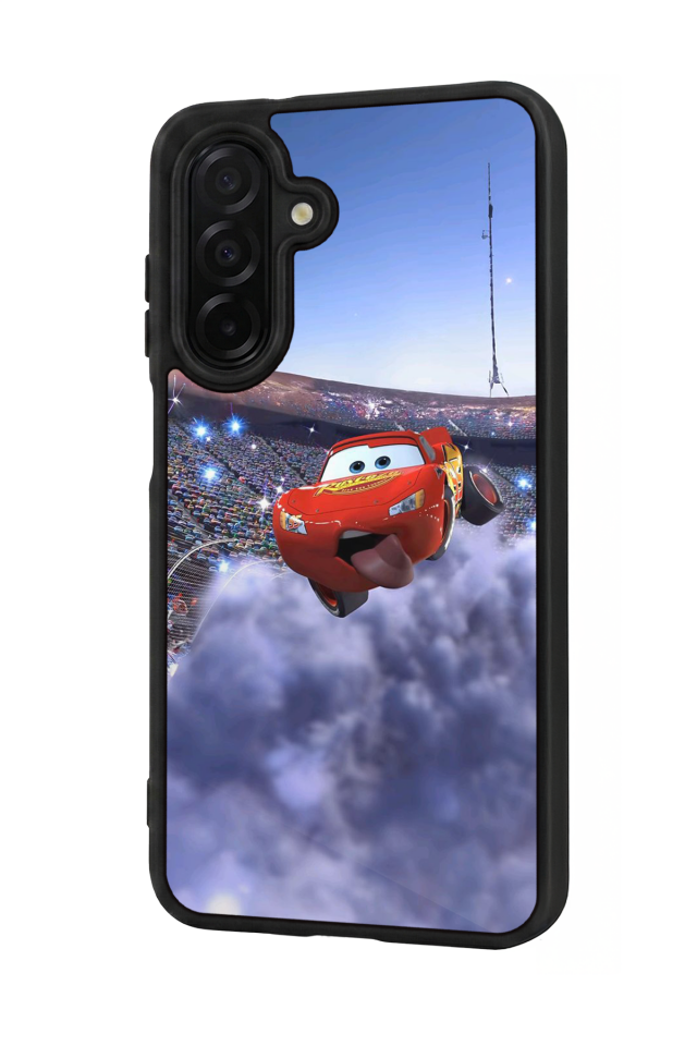 Samsung Galaxy A36 Uyumlu Şimsek McQueen Tasarımlı Glossy Premium Kılıf