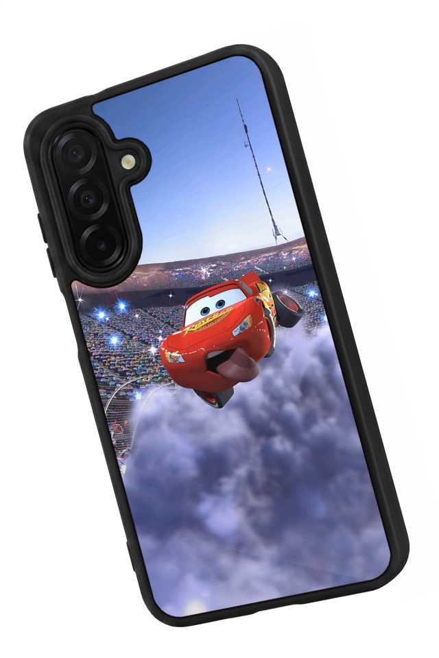 Samsung Galaxy A36 Uyumlu Şimsek McQueen Tasarımlı Glossy Premium Kılıf