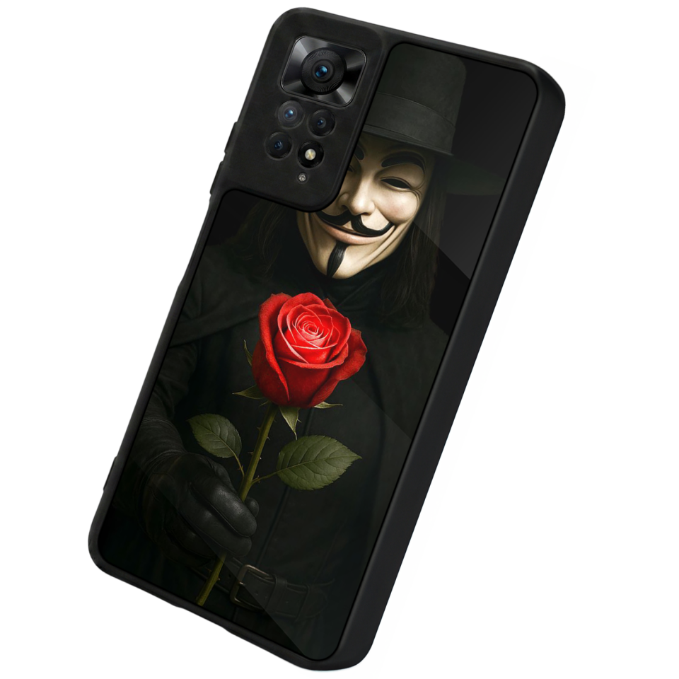 Xiaomi Redmi Note 12 Pro Uyumlu Vendetta Tasarımlı Glossy Premium Kılıf