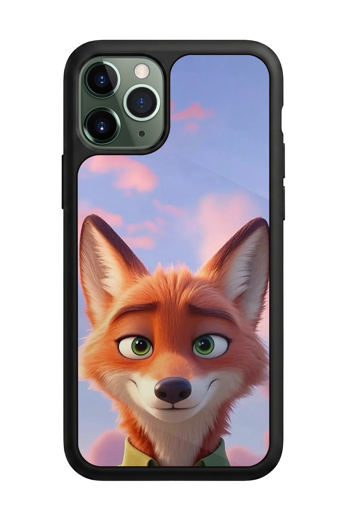 iPhone 11 Pro Max Uyumlu Zootropolis Tasarımlı Glossy Premium Kılıf