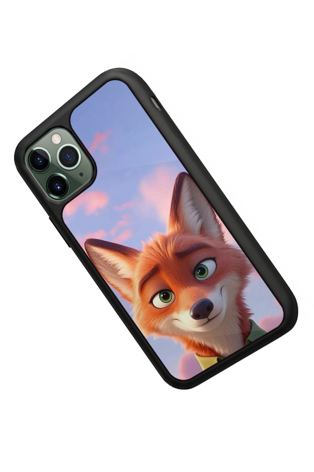 iPhone 11 Pro Max Uyumlu Zootropolis Tasarımlı Glossy Premium Kılıf