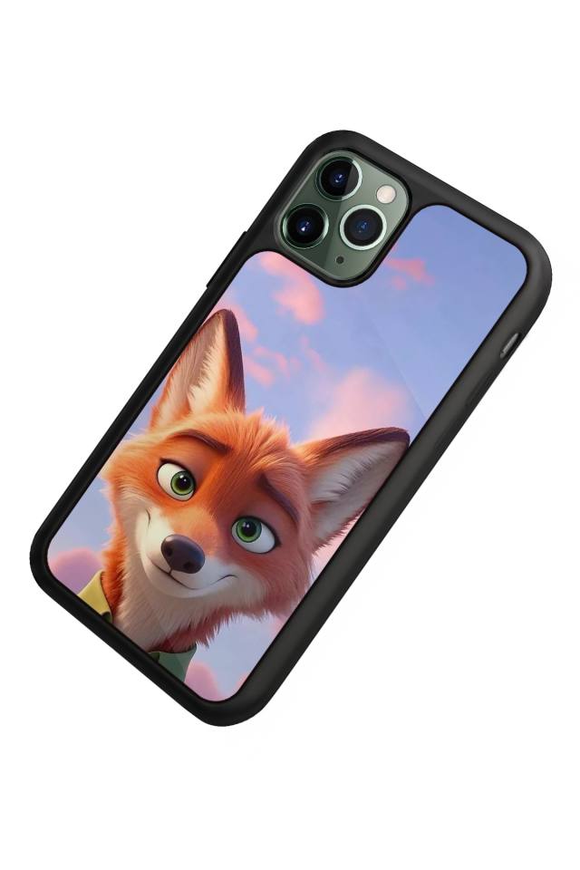 iPhone 11 Pro Max Uyumlu Zootropolis Tasarımlı Glossy Premium Kılıf