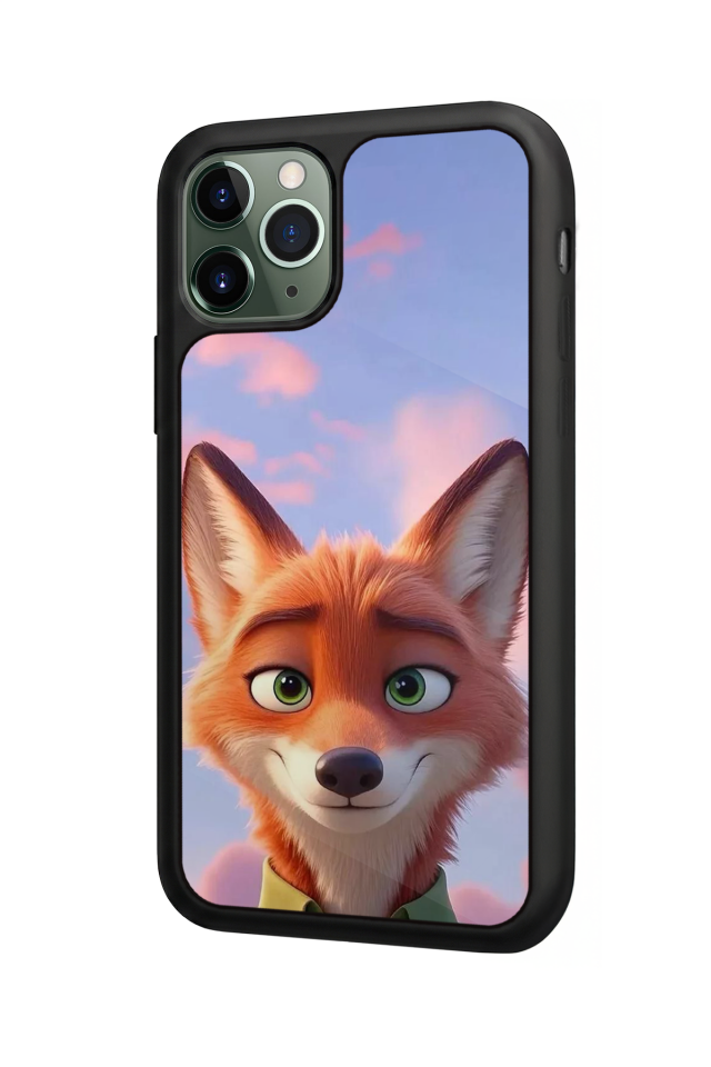 iPhone 11 Pro Max Uyumlu Zootropolis Tasarımlı Glossy Premium Kılıf