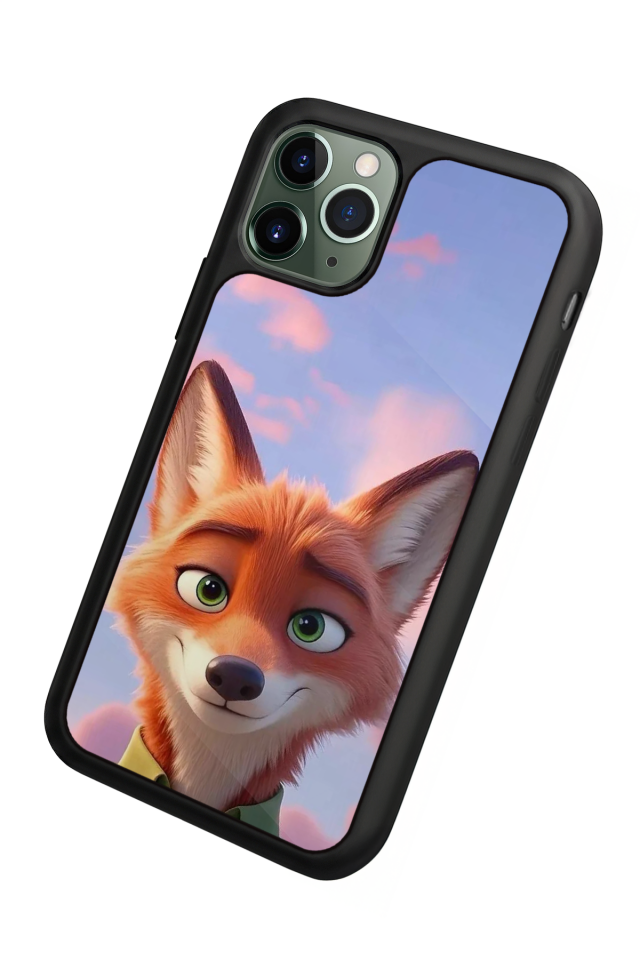 iPhone 11 Pro Max Uyumlu Zootropolis Tasarımlı Glossy Premium Kılıf