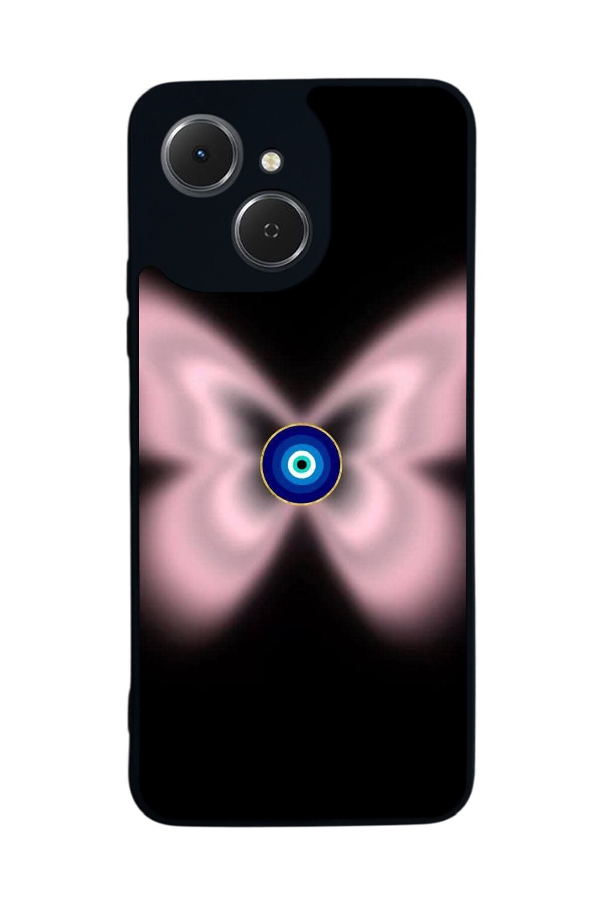 Tecno Spark 40C Uyumlu Nazar Tasarımlı Glossy Premium Kılıf