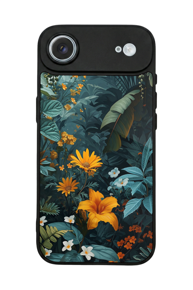 iPhone 17 Air Uyumlu Botanik Tasarımlı Glossy Premium Kılıf