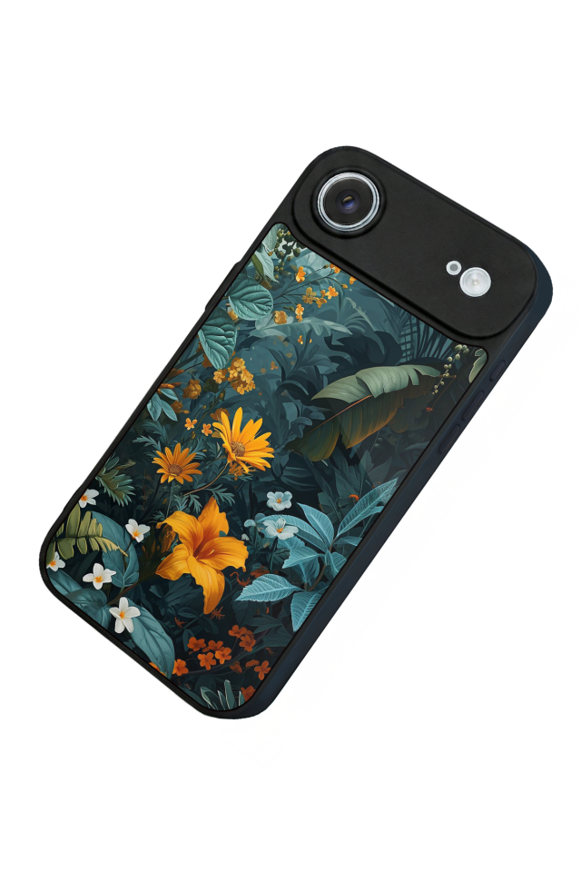 iPhone 17 Air Uyumlu Botanik Tasarımlı Glossy Premium Kılıf