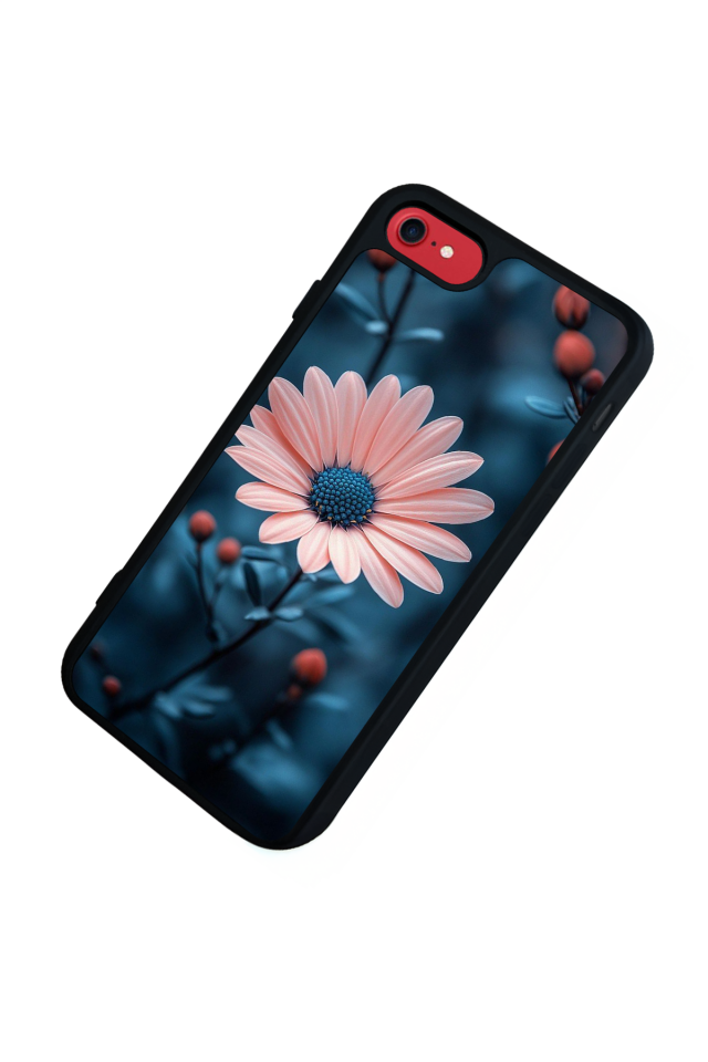 iPhone 7 Uyumlu Cicek Tasarımlı Glossy Premium Kılıf