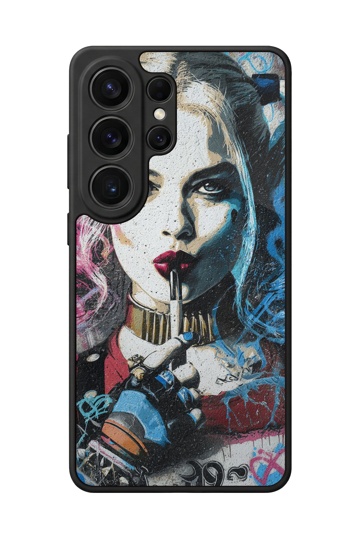 Samsung Galaxy S26 Ultra Uyumlu HarleyQueen Tasarımlı Glossy Premium Kılıf