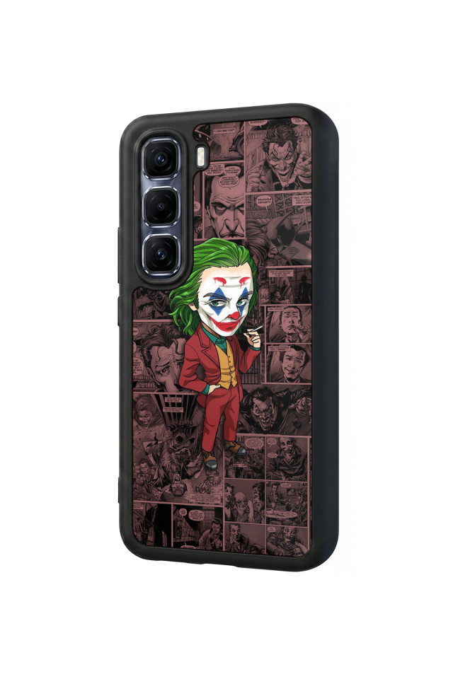 Infinix Hot 60 Pro Plus Uyumlu Joker Tasarımlı Glossy Premium Kılıf
