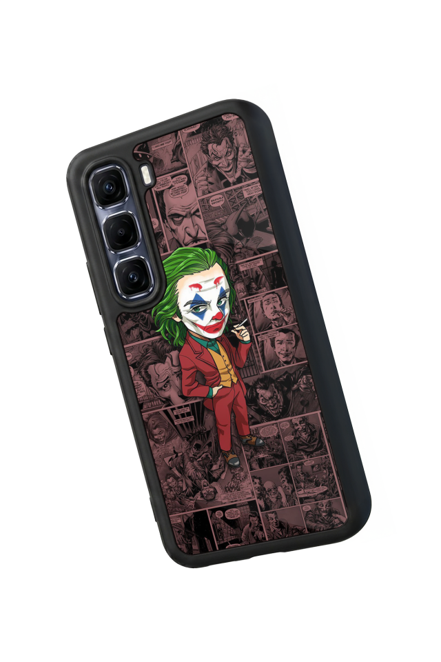 Infinix Hot 60 Pro Plus Uyumlu Joker Tasarımlı Glossy Premium Kılıf