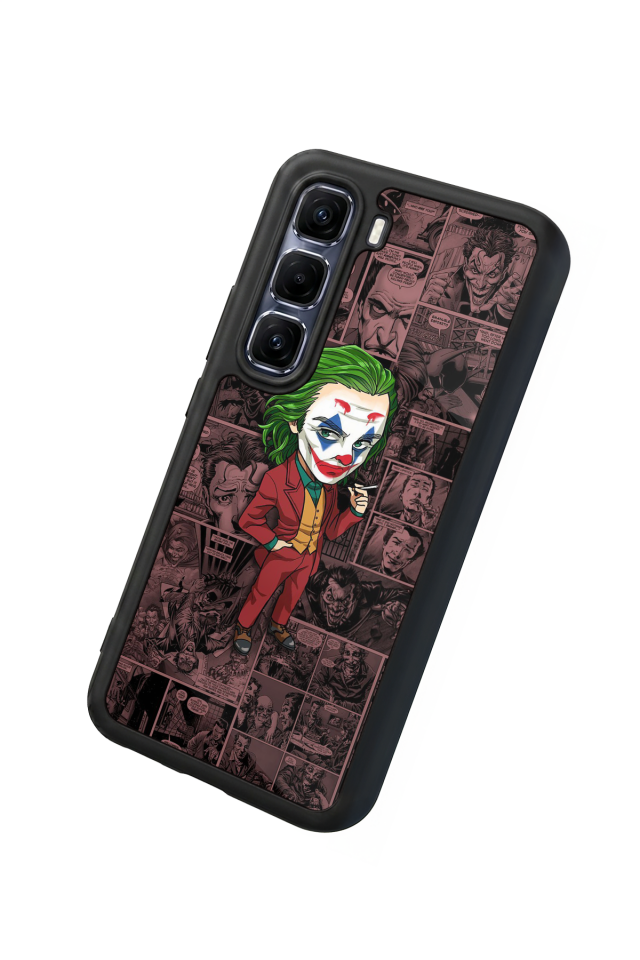 Infinix Hot 60 Pro Plus Uyumlu Joker Tasarımlı Glossy Premium Kılıf