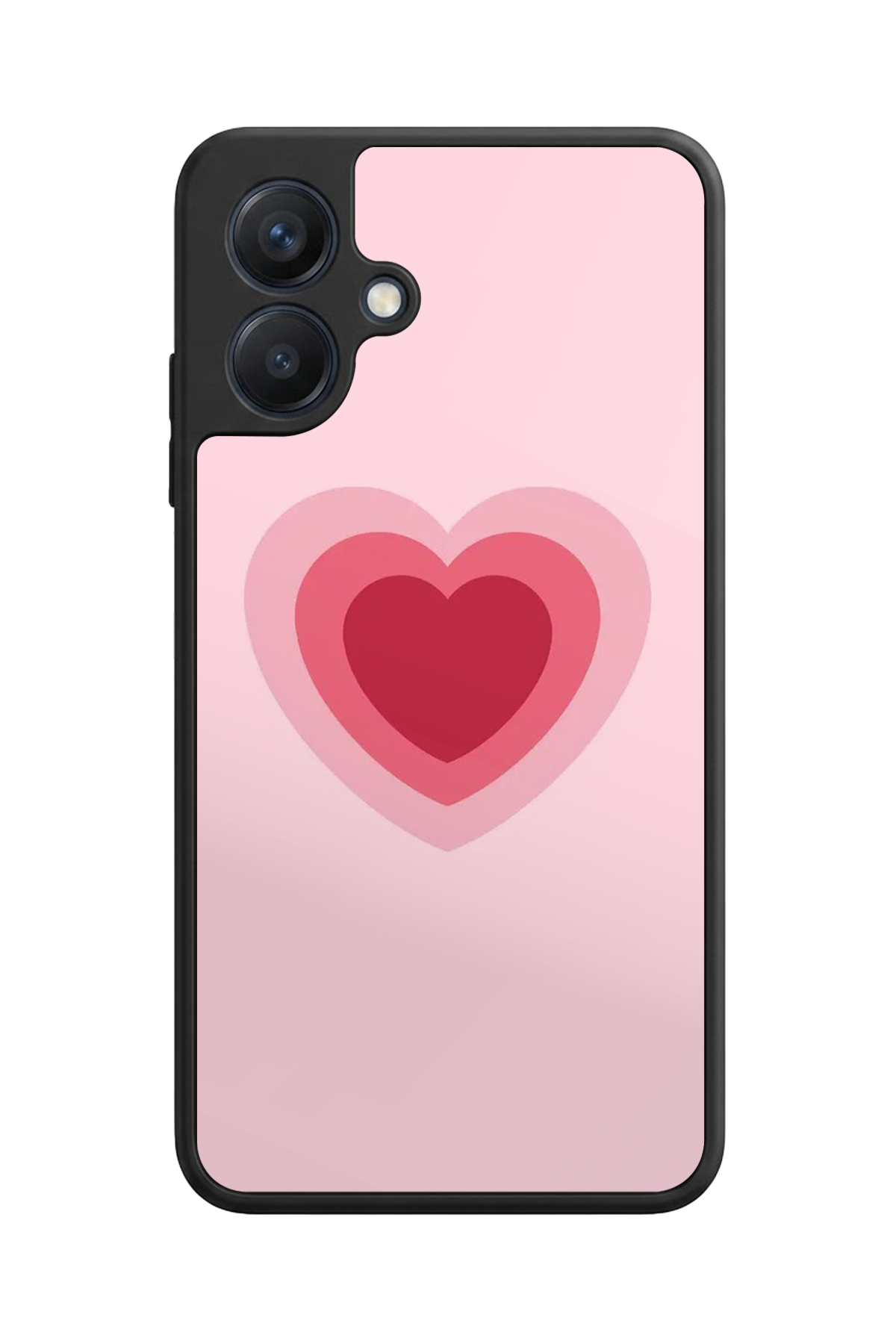 Samsung Galaxy A07 Uyumlu Kalp Love Tasarımlı Glossy Premium Kılıf