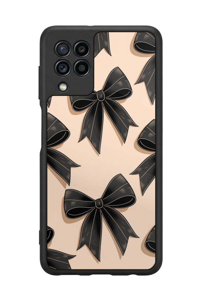Samsung Galaxy M32 Uyumlu Kurdele Tasarımlı Glossy Premium Kılıf