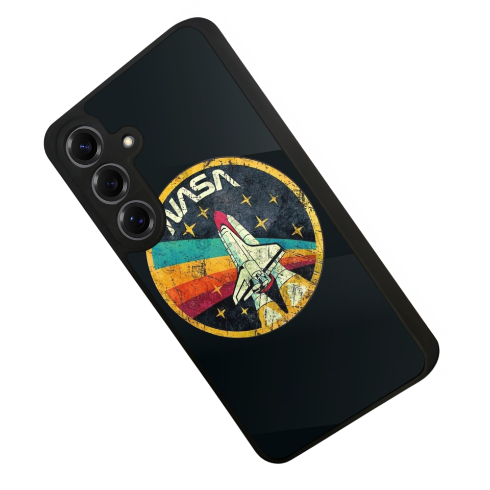 Samsung Galaxy S25 Uyumlu Nasa Tasarımlı Glossy Premium Kılıf