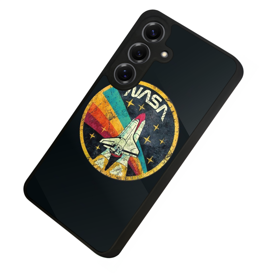 Samsung Galaxy S25 Uyumlu Nasa Tasarımlı Glossy Premium Kılıf