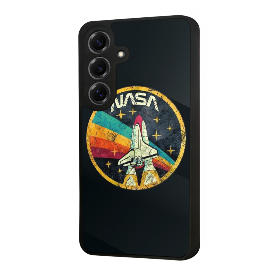 Samsung Galaxy S25 Uyumlu Nasa Tasarımlı Glossy Premium Kılıf