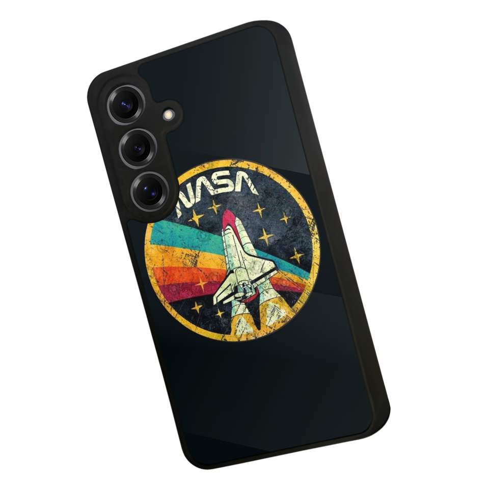 Samsung Galaxy S25 Uyumlu Nasa Tasarımlı Glossy Premium Kılıf