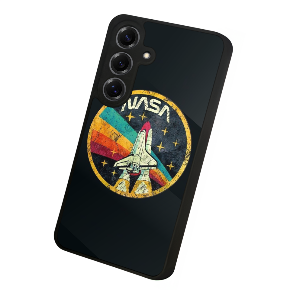 Samsung Galaxy S25 Uyumlu Nasa Tasarımlı Glossy Premium Kılıf