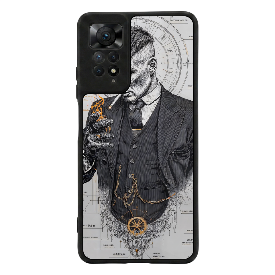 Xiaomi Redmi Note 11 Pro Uyumlu Peaky Blinders Tasarımlı Glossy Premium Kılıf