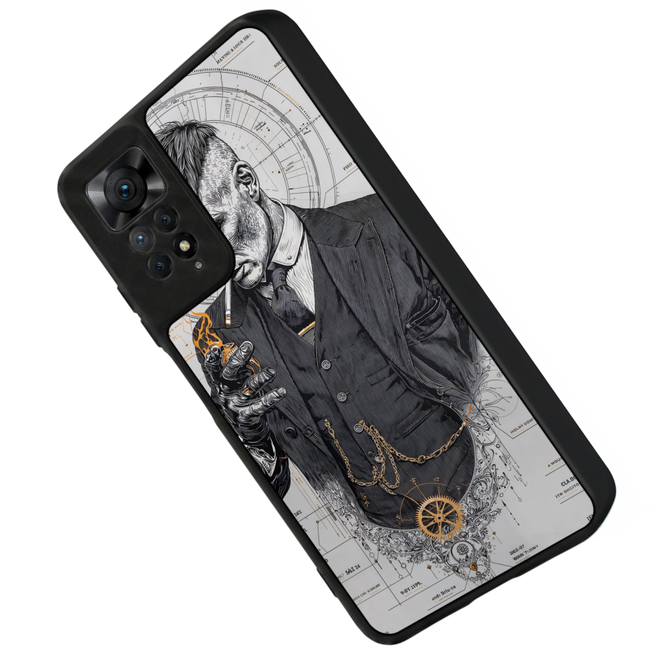 Xiaomi Redmi Note 11 Pro Uyumlu Peaky Blinders Tasarımlı Glossy Premium Kılıf