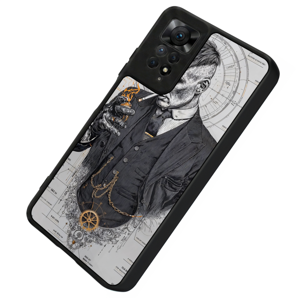 Xiaomi Redmi Note 11 Pro Uyumlu Peaky Blinders Tasarımlı Glossy Premium Kılıf